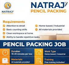 natraj pencil packing job
